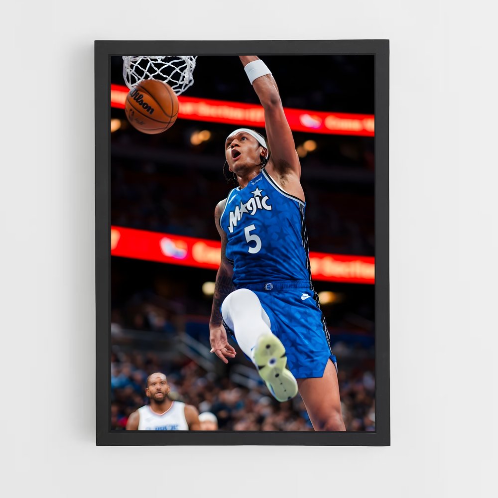 Poster Paolo de banchero – affiche Basketball (vue 2)